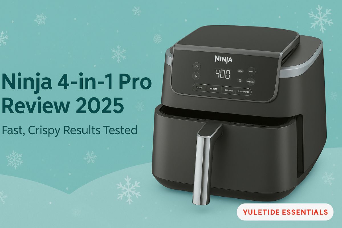 Ninja 4-in-1 Pro Air Fryer review, 2025 model, grey 5QT countertop air fryer